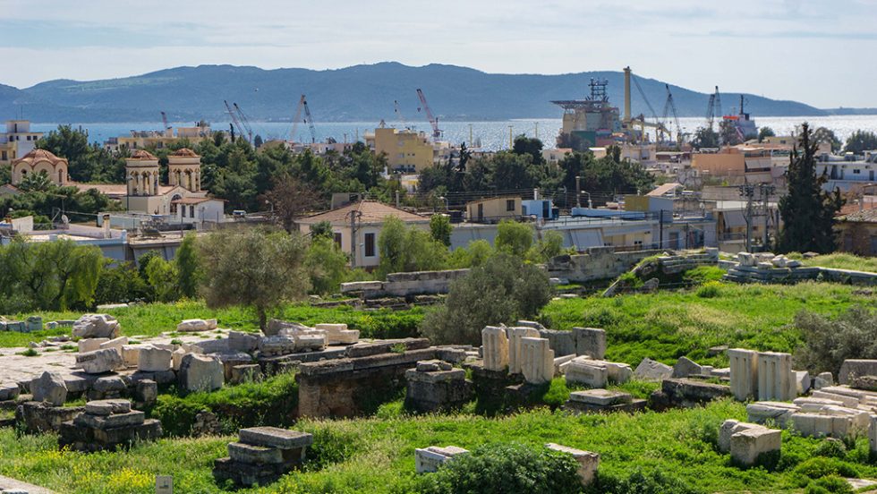 eleusina - arxaiologikos xoros